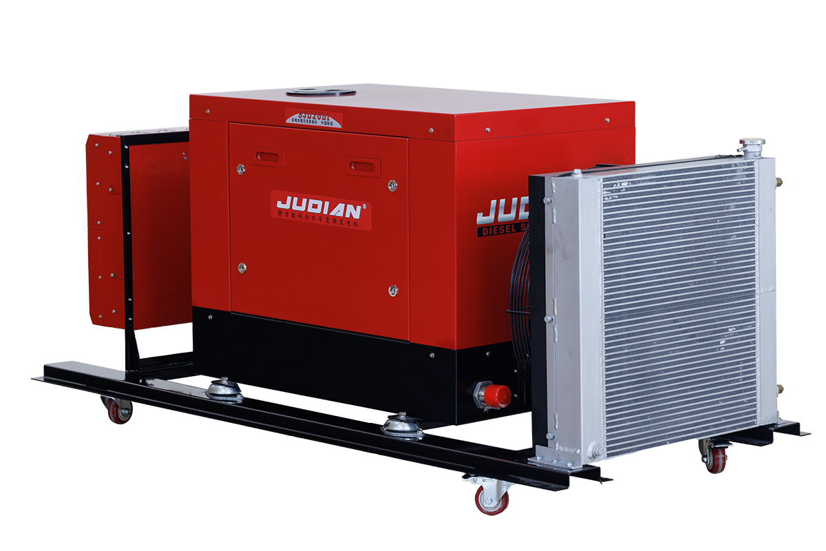 SJD30YT巨电30KW水冷永磁变频车载静音型发电机组
