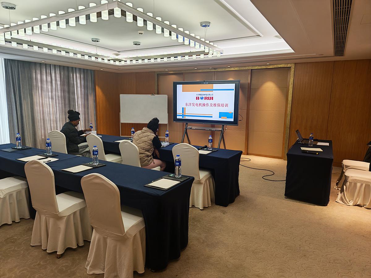 北京博睿辰翔科技有限公司成功举办非洲客户发电机操作与维护专项培训，助力非洲能源基础设施建设